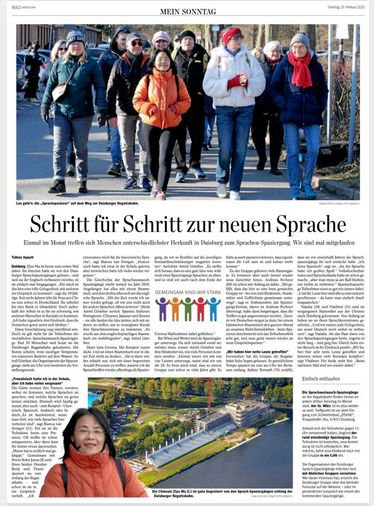 Sprachaustauschspaziergang - language exchange walk